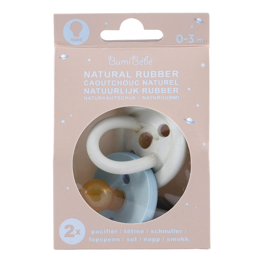 BumiBébé Dummy 0-3 months Two-Pack - Round