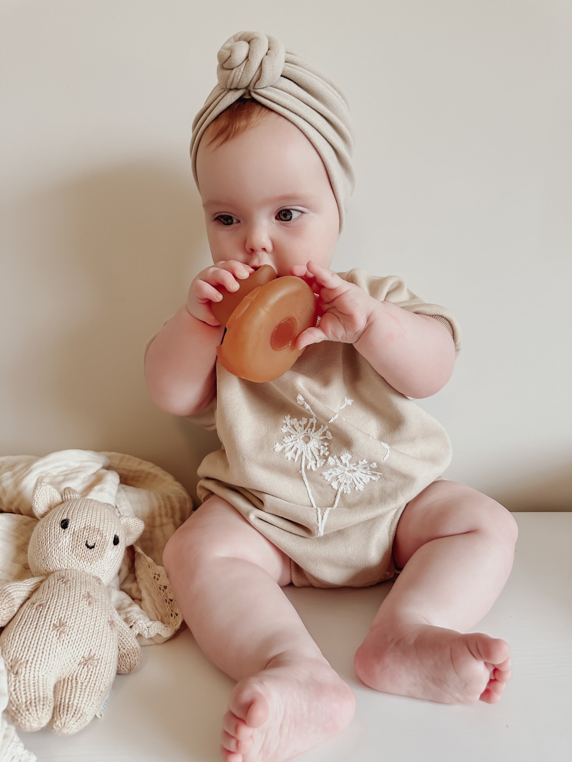 Alfie Duck Natural Rubber Bath Toy