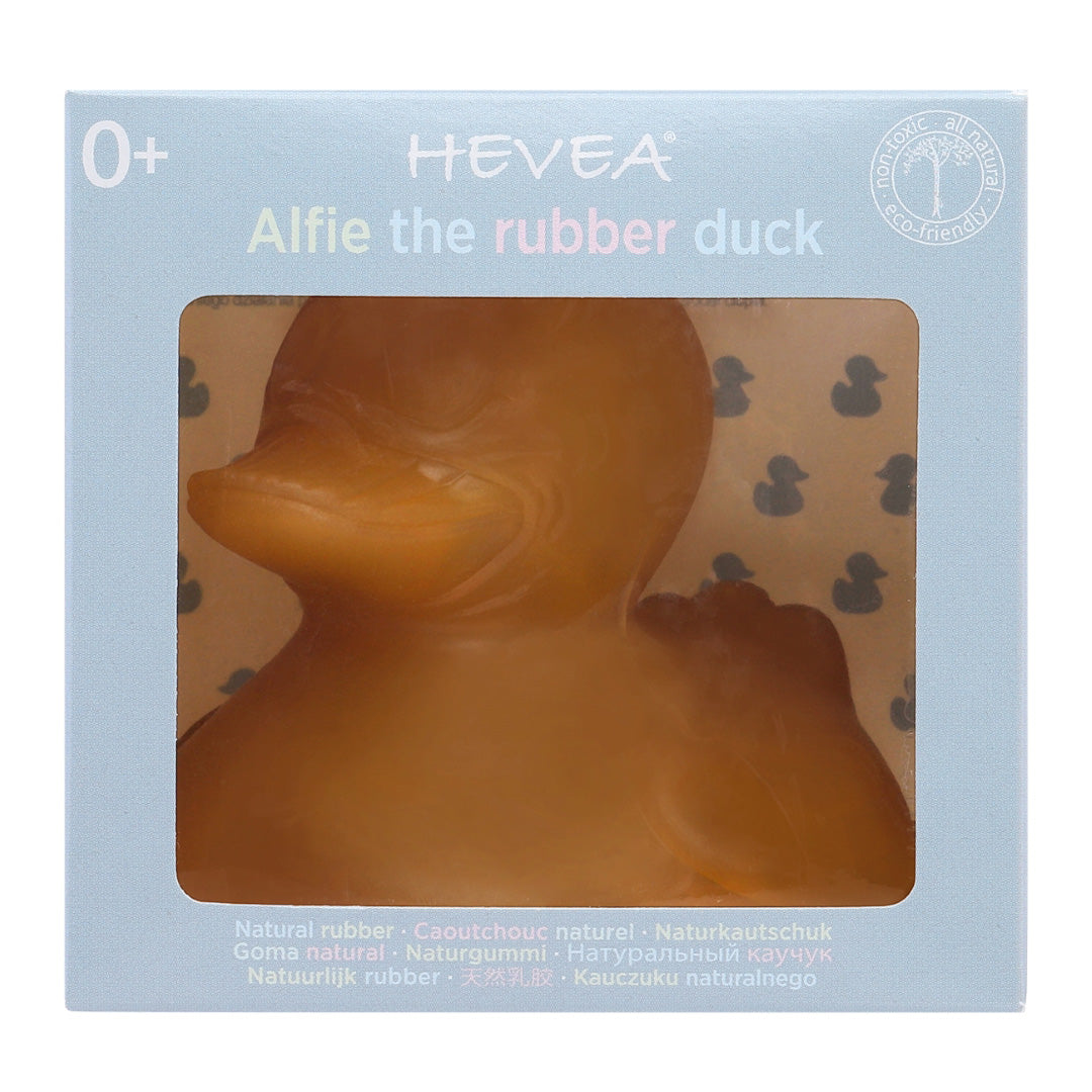 Alfie Duck Natural Rubber Bath Toy