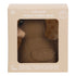 HEVEA Kawan rubber duck in a beige box with clear window