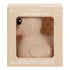Kawan rubber duck in a beige box with HEVEA branding