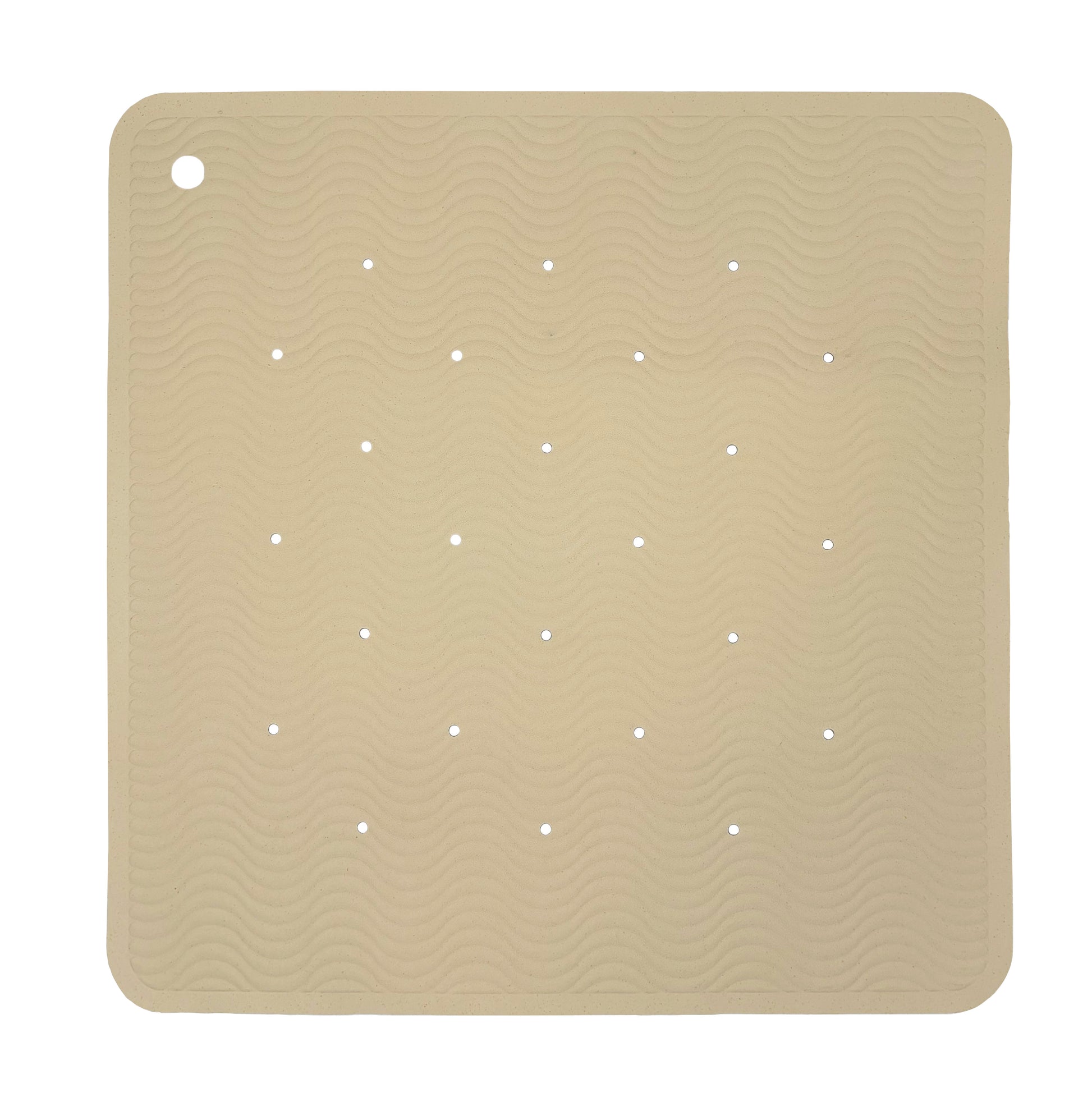 Wave Anti Slip Bath Mat - Squared 52 x 52 cm