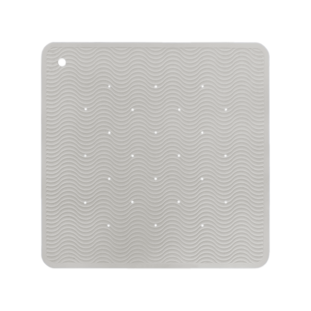 Wave Anti Slip Bath Mat - Squared 52 x 52 cm