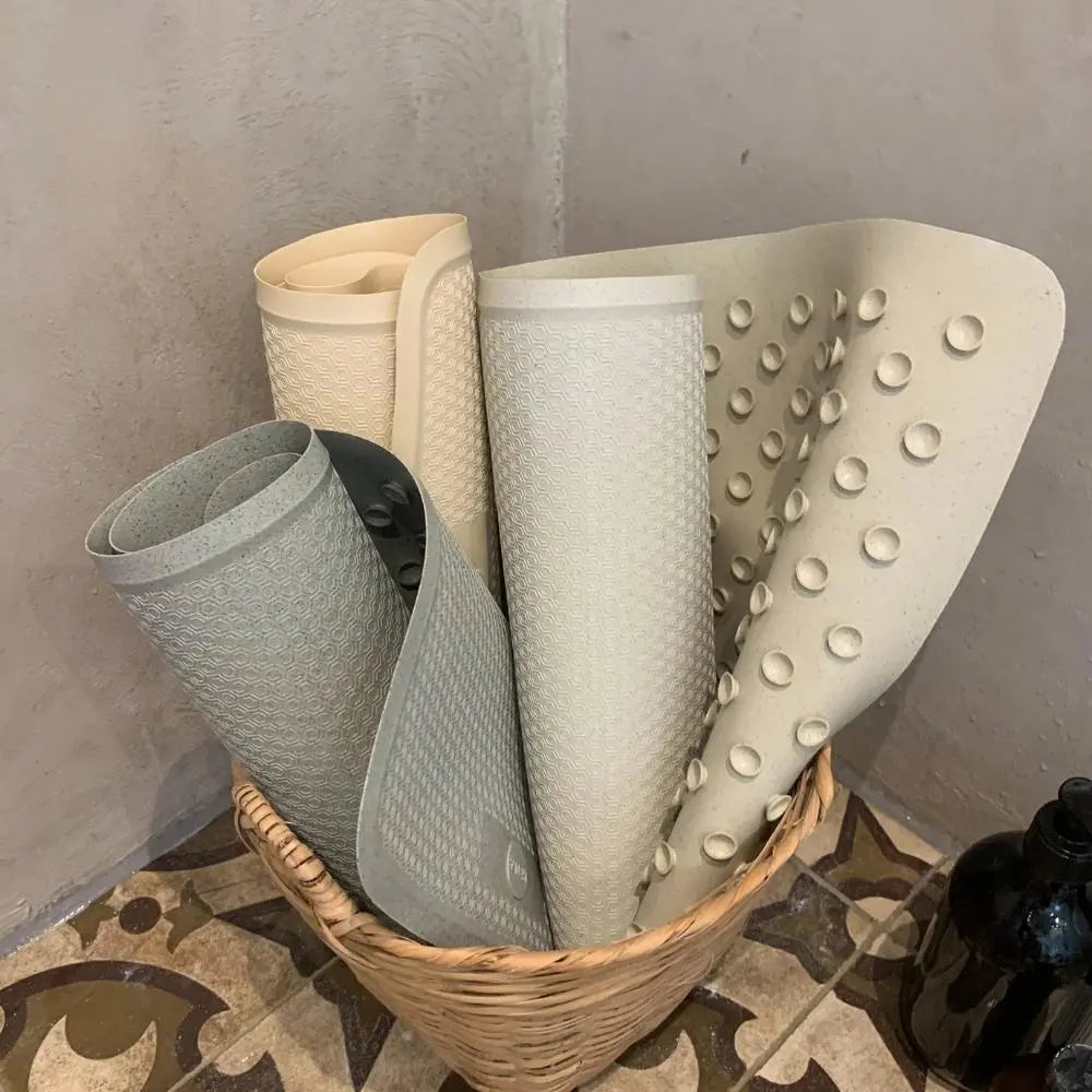 Hevea Upcycled Natural Rubber Bath Mat - Marble-Hevea-Hello Charlie