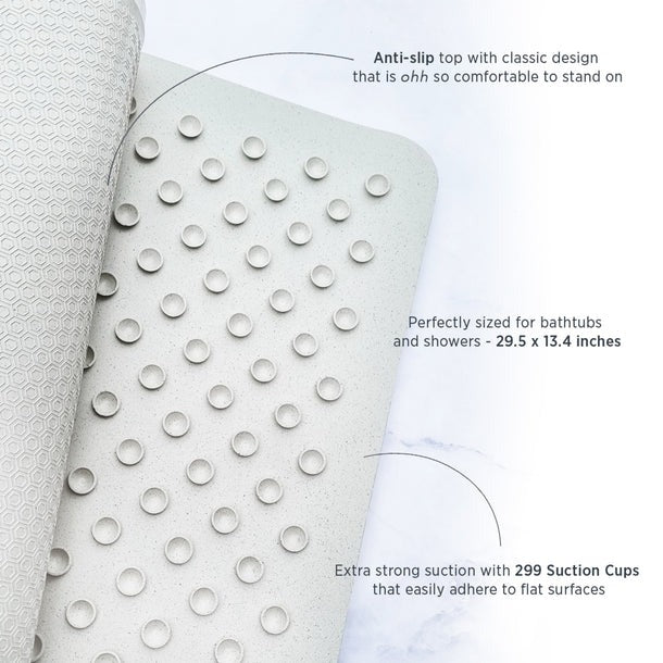 Honeycomb Anti Slip Bath Mat 75 x 34 cm